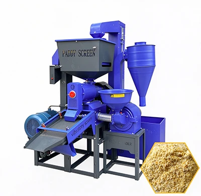 Magni tal-Mitħna tar-Ross Magħquda bi Grinder & Skrin Vibratorju